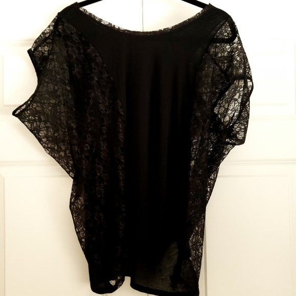 Victoria's Secret Tops - Victoria's Secret Black Lace Top (XS)